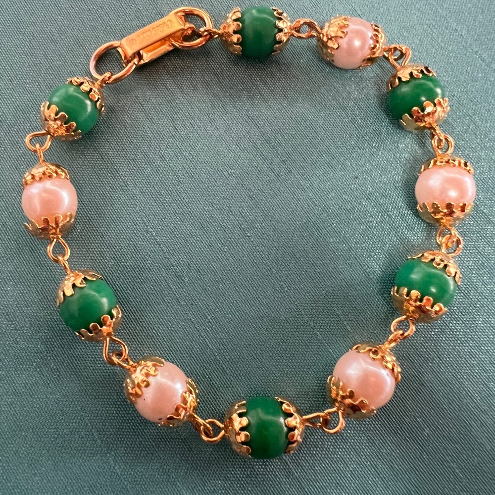 Vintage Celebrity NY Beaded Bracelet